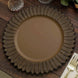 6 Pack | 13inch Matte Natural Sunflower Disposable Charger Plates