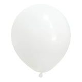 10 Pack Matte Pastel White Helium or Air Latex Party Balloons#whtbkgd