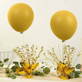 6 Pack Metallic Gold Star Foil Spray Centerpiece Table Decoration