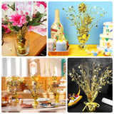 6 Pack Metallic Gold Star Foil Spray Centerpiece Table Decoration