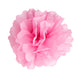 6 Pack 10inch Pink Tissue Paper Pom Poms Flower Balls, Ceiling Wall Hanging Decorations#whtbkgd
