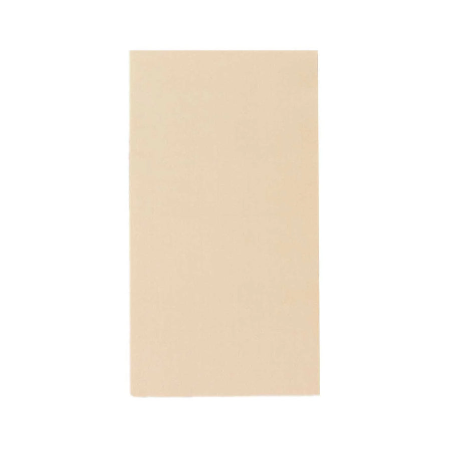 50 Pack 2 Ply Soft Beige Disposable Party Napkins, Wedding Reception Dinner Paper Napkins#whtbkgd