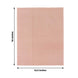 50 Pack 2 Ply Soft Dusty Rose Disposable Party Napkins, Wedding Reception Dinner Paper