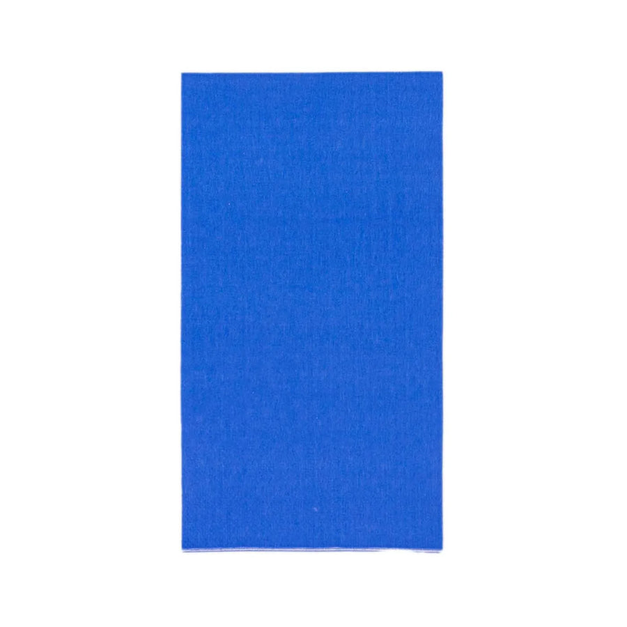 50 Pack 2 Ply Soft Royal Blue Disposable Party Napkins, Wedding Reception Dinner#whtbkgd