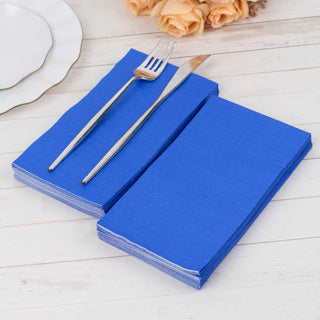 Add a Touch of Elegance to Your Event with Royal Blue Disposable Party Napkins