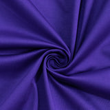 Purple Scuba Polyester Event Curtain Drapes, Inherently Flame Resistant Backdrop Event#whtbkgd