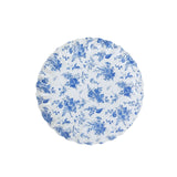 100 Pack White Blue French Toile Party Plates with Scalloped Rim#whtbkgd