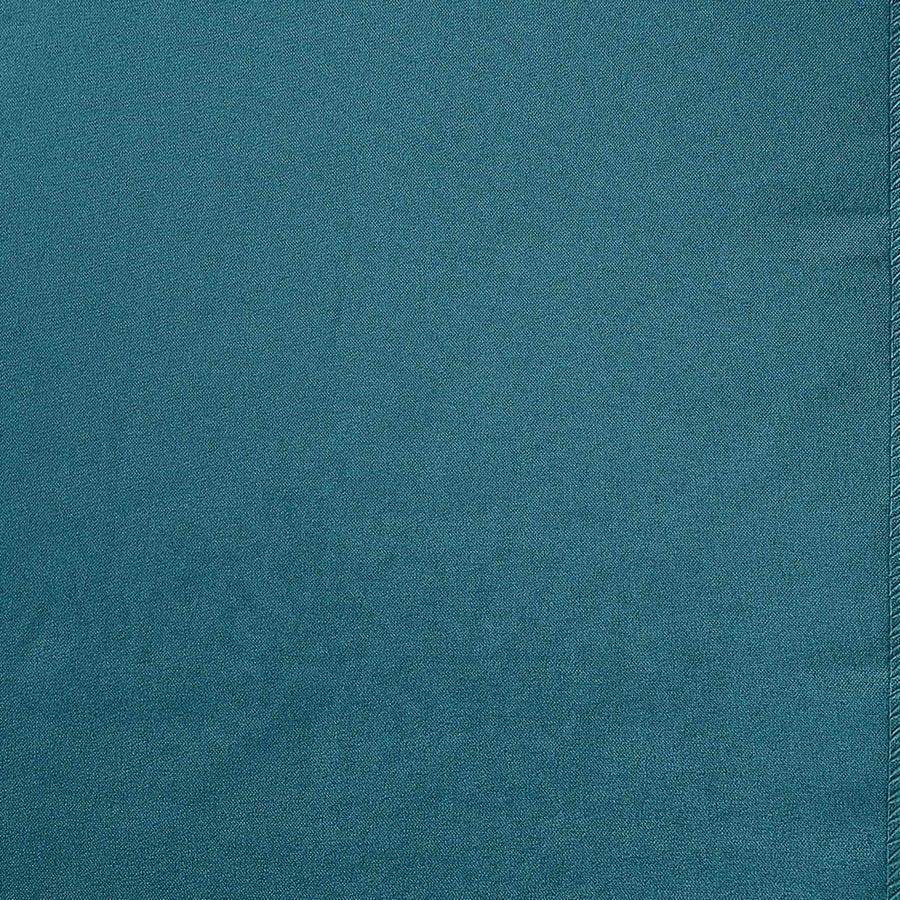 12x108inch Peacock Teal Polyester Table Runner#whtbkgd