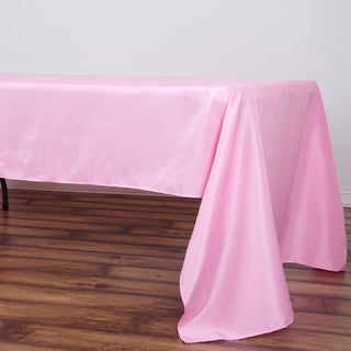 Add Elegance to Your Event with a Pink Polyester Tablecloth