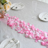 500 Pack Pink Silk Rose Petals Table Confetti or Floor Scatters