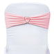 5 pack | 5"x12" Pink Spandex Stretch Chair Sash