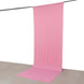 Pink 4-Way Stretch Spandex Photography Backdrop Curtain with Rod Pockets, Drapery Panel