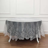 Lace Tablecloths, 90 inch Round Tablecloth, Ivory Tablecloths