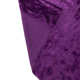 8feet Purple Premium Velvet Backdrop Stand Curtain Panel, Privacy Drape