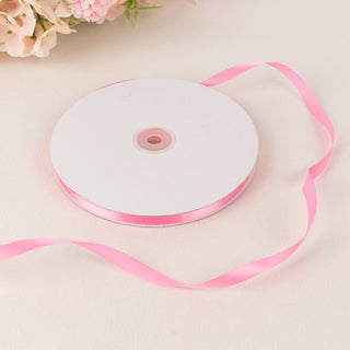 Enhance Your Events with Pink Satin Ribbon