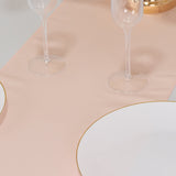 12x108inch Blush Lamour Satin Table Runner