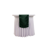 12x108inch Hunter Emerald Green Lamour Satin Table Runner