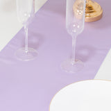 12x108inch Lavender Lilac Lamour Satin Table Runner