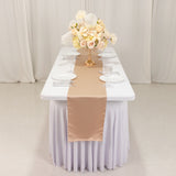 12x108inch Nude Lamour Satin Table Runner