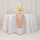 12x108inch Nude Lamour Satin Table Runner