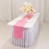 12x108inch Pink Lamour Satin Table Runner