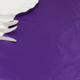 12x108inch Purple Lamour Satin Table Runner