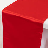 12x108inch Red Lamour Satin Table Runner#whtbkgd