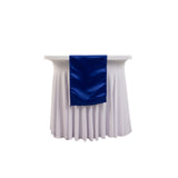 12x108inch Royal Blue Lamour Satin Table Runner