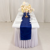 12x108inch Royal Blue Lamour Satin Table Runner