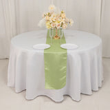 12x108inch Sage Green Lamour Satin Table Runner