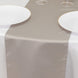 12x108inch Silver Lamour Satin Table Runner