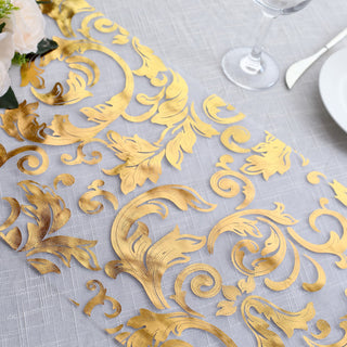 Create an Enchanting Atmosphere with the Swirl Foil Flower Design