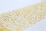 Metallic Gold Glitter Mesh Polyester Table Runner