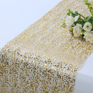 Unique Ways to Style Gold Glitter Table Runner