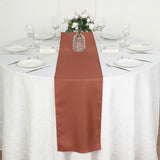  Terracotta (Rust) Polyester Table Runner