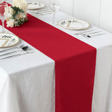 12inch x 108inch Wine Polyester Table Runner