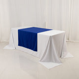 Royal Blue Wide Premium Polyester Table Runner, Printable Sublimation Blank Banner - 36"x72"