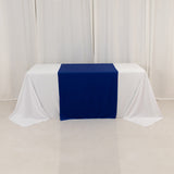 Royal Blue Wide Premium Polyester Table Runner, Printable Sublimation Blank Banner - 36"x72"