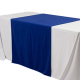 Royal Blue Wide Premium Polyester Table Runner, Printable Sublimation Blank Banner - 36"x72"