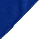 Royal Blue Premium Scuba Polyester Wide Table Runner, Wrinkle Free Trade Show Table Runner