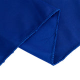 Royal Blue Premium Scuba Polyester Wide Table Runner, Wrinkle Free Trade Show Table Runner