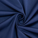 Premium Scuba Polyester 36"x72" Wide Table Runner Navy Blue - Wrinkle-Free Trade Show Table Linen