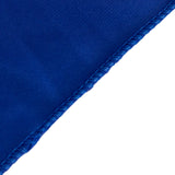 Royal Blue Premium Scuba Polyester Wide Table Runner, Wrinkle Free Trade Show Table Runner