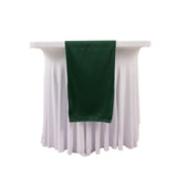 Hunter Emerald Green Premium Scuba Polyester Table Runner, Wrinkle Free Table Linen