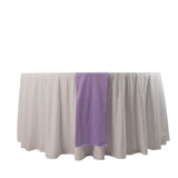 Lavender Lilac Premium Scuba Polyester Table Runner, Wrinkle Free Table Linen#whtbkgd