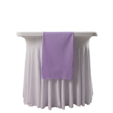 Lavender Lilac Premium Scuba Polyester Table Runner, Wrinkle Free Table Linen