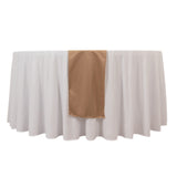 Nude Premium Scuba Polyester Table Runner, Wrinkle Free Table Linen#whtbkgd