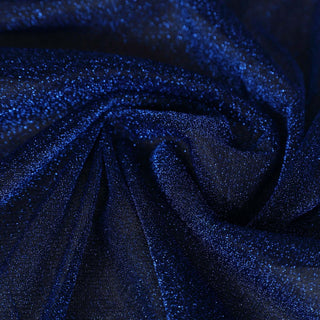 <h3 style="margin-left:0px;"><strong>Versatile Royal Blue Glitter Gauze Table Runner</strong>