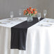 12x108inch Black Shimmer Sequin Dots Polyester Table Runner
