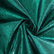 12x108inch Hunter Emerald Green Shimmer Sequin Dots Polyester Table Runner#whtbkgd